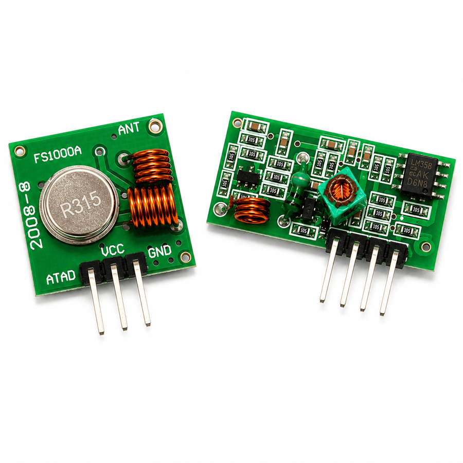 433MHz Wireless RF Transmitter & Receiver Module