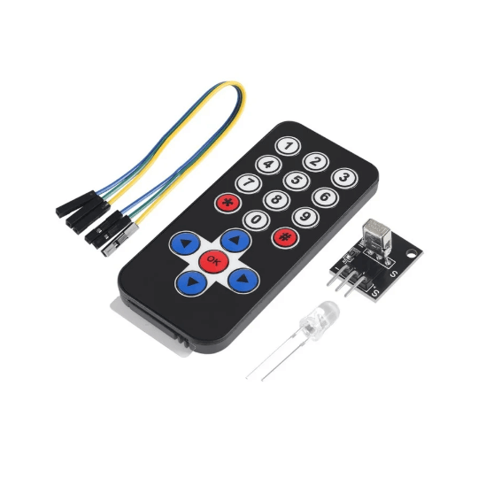 HX1838 IR Remote Control Module – Black