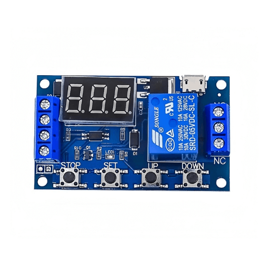 XY-J02 Digital Timer Relay Module with LED Display