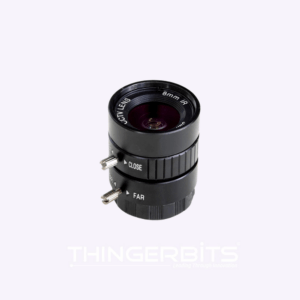 Buy Arducam 8mm CS Mount Lens for Raspberry Pi HQ Camera with Manual Focus and Adjustable Aperture