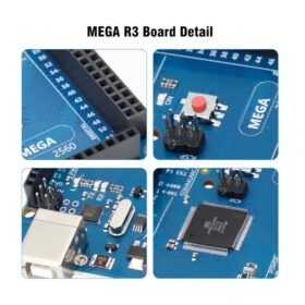 Arduino Mega 2560 Compatible 16U2 ATmega2560 Development Board - Image 3