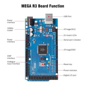Arduino Mega 2560 Compatible 16U2 ATmega2560 Development Board - Image 4