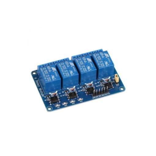 4 channel 5V DC Relay Module - Image 1