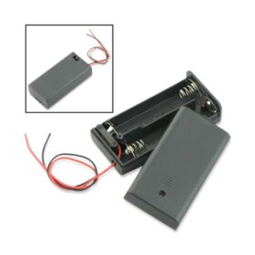 Dual 18650 Battery Case Holder with ON OFF Switch - Image 3