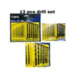 13 Piece Titanium Coated HSS Twist Drill Bit Set - Image 2