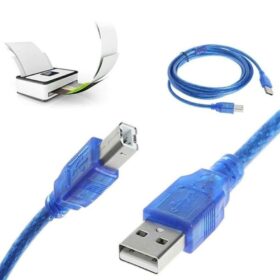 USB-A to USB-B Cable - Printer Cable (150cm) - Image 4