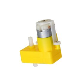 DC 3-6V Yellow Double Axis L ShapeTT Motor Plastic Gear Motor