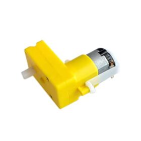 DC 3-6V Yellow Double Axis L ShapeTT Motor Plastic Gear Motor - Image 3
