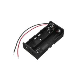 Dual AA Battery Case Holder