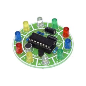 CD4017 Colorful voice control rotating LED Light kit - Image 4